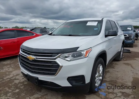 2020 Chevrolet Traverse Fwd Ls из США, поврежденный, VIN 1GNERFKW7LJ313293